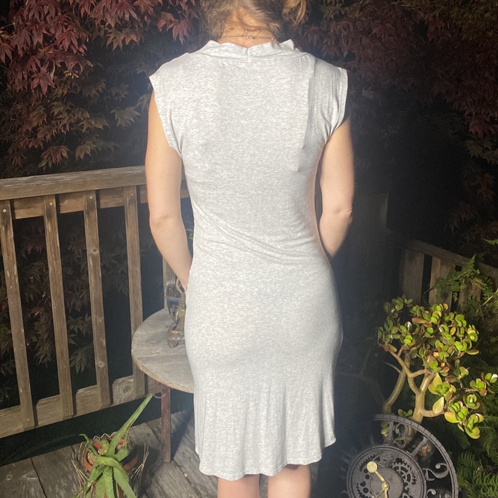 Nomads Hemp Wear sleeveless midi light grey bamboo, organic cotton, spandex Smal - Picture 5 of 6